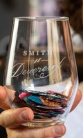 SD Logo Wine Glass